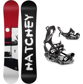 Snowboarding Hatchey Legacy snowboard + Raven Fastec FT360 black vázání 145 cm + M (EU 39-42) + DÁREK + Doprava ZDARMA