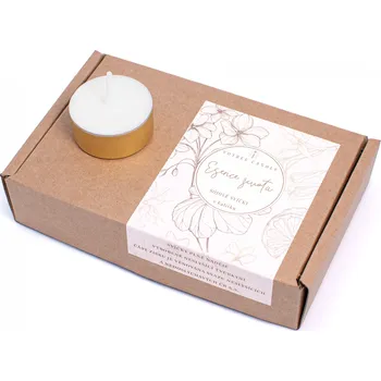 Svíčka VonTree Candle Sada čajových svíček ze sójového vosku - bez vůně 6 ks