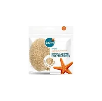 Přírodní lufový peelingový disk do koupele Balmy 3ks