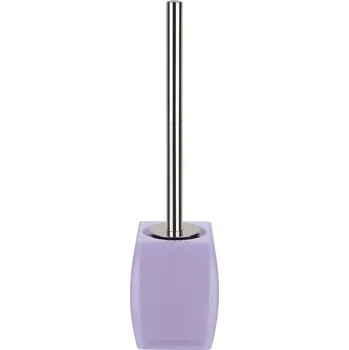 Spirella WC štětka FREDDO, s fialovou plastovou nádobou