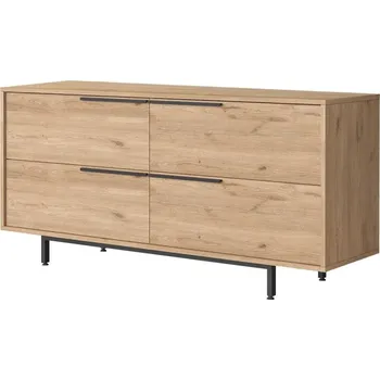 Komoda Komoda VELVON typ 1, vlašský ořech + vyzvednutí ZDARMA