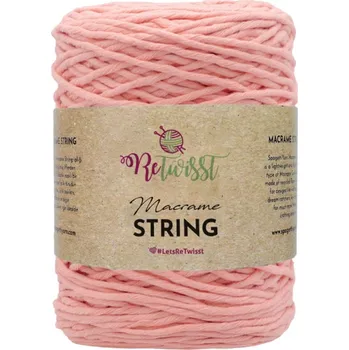 Příze ReTwisst Macrame String 3 mm 27 meruňková