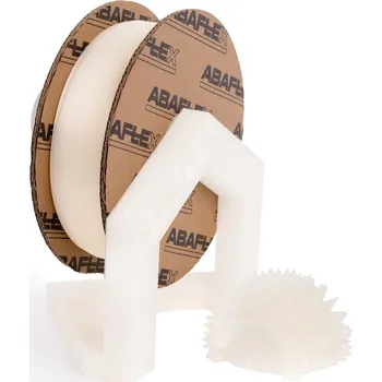 Filament PLA filament ABAFLEX natural, 1.75 ± 0.019 mm, 750g, cívka 64mm