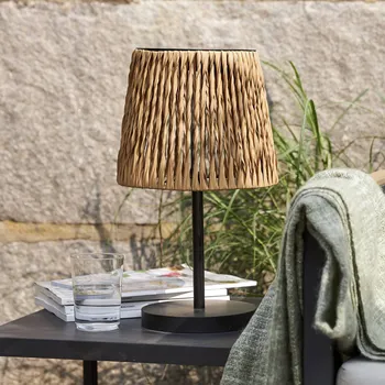 Venkovní osvětlení STAR TRADING LED solární stolní lampa Cesta 48cm hnědá/černá plast/kov hnědá, černá 1 x 0,03 W LED - Doprava zdarma