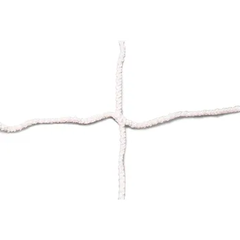 Sportovní branka POWER SHOT Síť fotbalovou branku 2 mm - bílá - 7,32 x 2,44 x 0,8 x 1,5 m BÍLÁ
