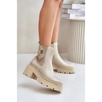 Dámská zimní obuv Boty na podpatku model 202815 Step in style 40