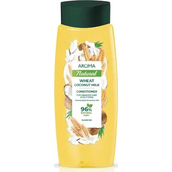 Kondicionér na poškozené vlasy Pšenice a kokosové mléko Aroma 400 ml