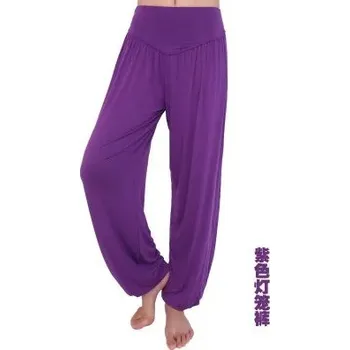 Dámské kalhoty Turecké kalhoty | harémové tepláky M-XXXL - Fialová,XXL