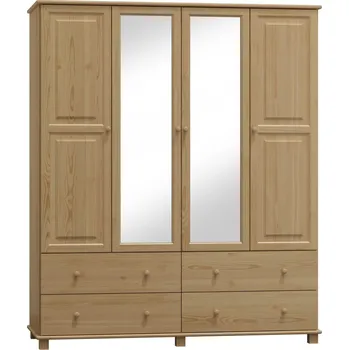 Šatní skříň Šatní skříň z masivu borovice 78 160/190/60 cm