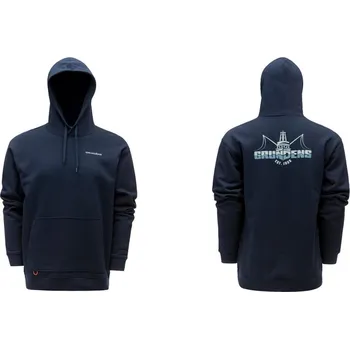 Rybářské oblečení Mikina GRUNDÉNS Logo Boat - Dark Navy - vel. 3XL