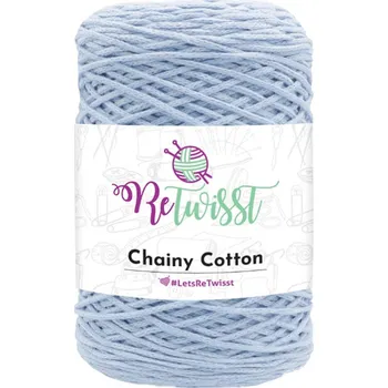 Příze ReTwisst Chainy Cotton 17 světle modrá