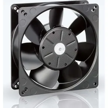 PC ventilátor ebm-papstAxiální ventilátor 12 V DC DC, průtok vzduchu: 340m³/h 19W1.58A, 127 x 127 x 38mm