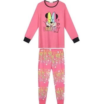 Dívčí oblečení DÍVČÍ PYŽAMO BAVLNĚNÉ DLOUHÉ NOVINKA Barva: Růžová, Velikost: 140