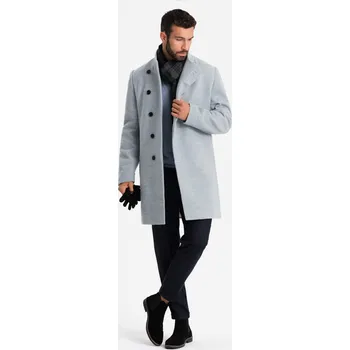 Pánský kabát Pánský kabát Ombre Ombre šedá 2969625
