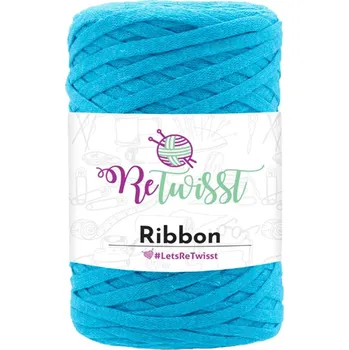 Příze Ribbon ReTwisst 18 modrá tyrkys