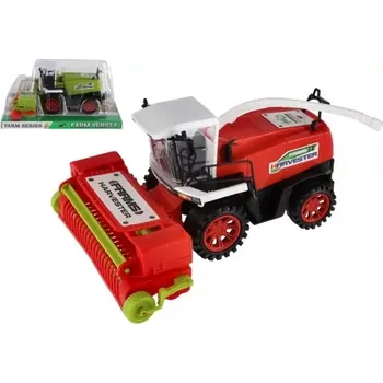 autíčko TEDDIES Kombajn na setrvačník 24 cm 1ks mix