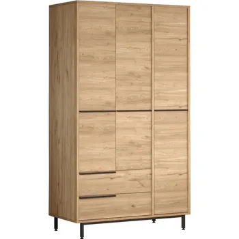 Šatní skříň Skříň VELVON typ 3, vlašský ořech +možnost VÝNOSU + vyzvednutí ZDARMA