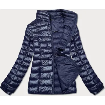 Dámské sako Tmavě modrá lehká prošívaná dámská bunda (5M706-224) odstíny modré XL (42)