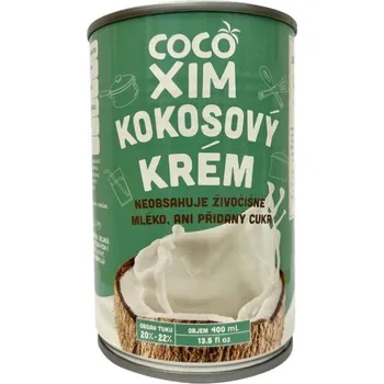 Rostlinné mléko Kokosové mléko na vaření 20-22% COCOXIM 400 ml