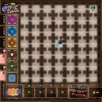 Příslušenství k deskovým hrám Gamelyn Games Tiny Epic: Dungeons – Game Mat