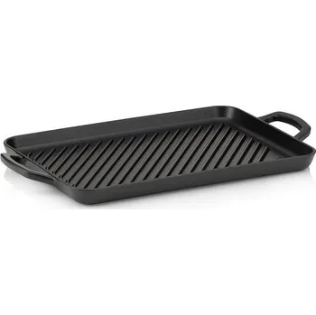 Pánev Kela Grilovací deska litinová CALIDO 35x25 cm černá KL-12469