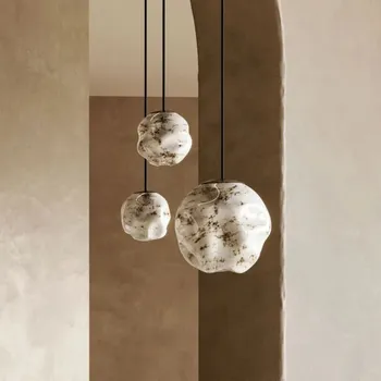 Il Fanale Il Fanale Stone 290.02 designové závěsné svítidlo, Murano sklo, mosaz, E27 Barevná úprava: tmavá mosaz