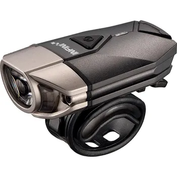 Cyklosvítilna INFINI Světlo SUPER LAVA přední 4f černé/titanové USB + úchyt na helmu