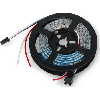 LED osvětlení RGB LED pásek WS2812B - digitální, adresovaný - IP65 144 LED / m, 43,2 W / m, 5V - 1m