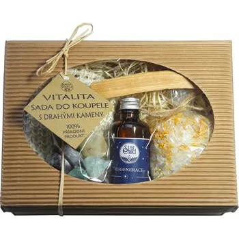 Sada do koupele s drahými kameny - VITALITA