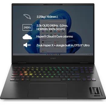 Notebook Herní notebook OMEN Transcend 16-u1433nc Black
