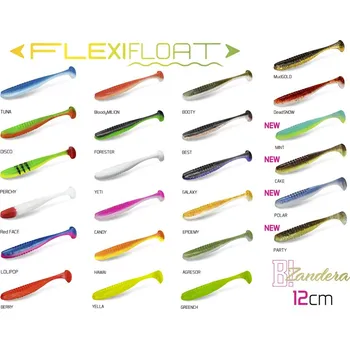 Umělá nástraha DuoPACK BOX Top mix Delphin ZANDERA FlexiFLOAT UVs / 6x 5ks