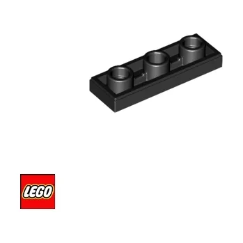 Stavebnice LEGO LEGO® Dílky LEGO Dlaždice 1x3 Obrácená / 35459 Barva: Černá 35459