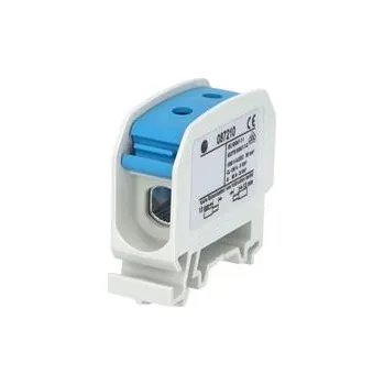 Eleman Svorka univerzální RKA 35 N, 125A, 1pól., AL/CU, modrá, na DIN/ na panel