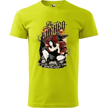 Pánské oblečení DOBRÝ TRIKO Pánské tričko s potiskem Wicked Velikost: XL, Barva: Limetková