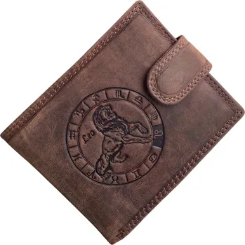 Peněženka PRAGATI Pánská kožená peněženka se znamením lev