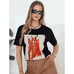 Dámské tričko COMDI RY2583 Barva: Černá, Velikost: M/L