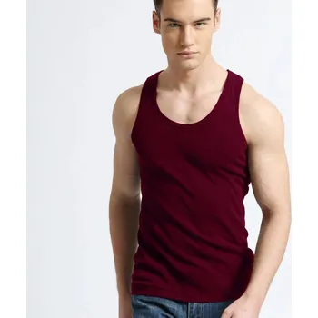 Pánské tričko Pánské slim tílko Barva: Červená, Velikost: XL