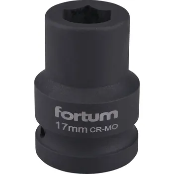 Nástrčná rázová hlavice 3/4" FORTUM CrMoV Dostupné varianty: Nástrčná rázová hlavice 3/4" FORTUM CrMoV 55 mm