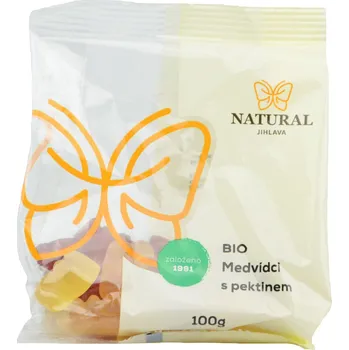Bonbon Medvídci - bonbóny s pektinem BIO - Natural 100g původní receptura
