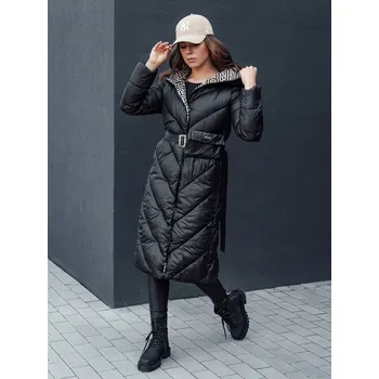 Dámská parka Dámský zimní kabát prošívaný CELESTIE TY4513 Barva: Černá, Velikost: 2XL