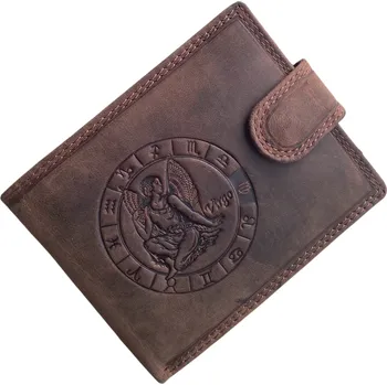 Peněženka PRAGATI Pánská kožená peněženka se znamením panna