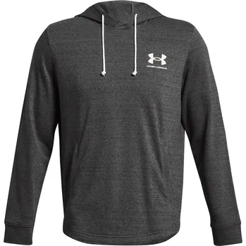 Pánská mikina Pánská Mikina UNDER ARMOUR UA RIVAL TERRY LC HD 1370401-025 – Šedá M