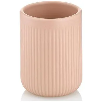 Držák na kartáček Kela Pohár Adele keramika starorůžová KL-23735