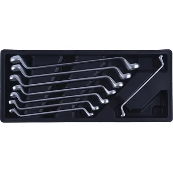 Dílna STAVTOOL Sada vyhnutých očkových klíčů (8ks) STAVOTOOL 6-22 mm