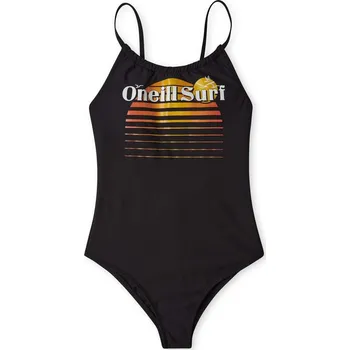 Dívčí plavky Dětské Jednodílné plavky O'NEILL MIAMI BEACH PARTY SWIMSUIT 3800015-19010 – Černá 128