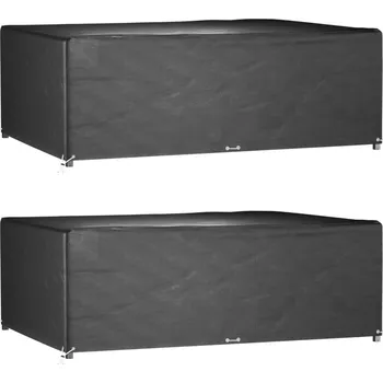 Krycí plachta Plachty na zahradní nábytek 2 ks 12 oček 270x180x90 cm obdélník IM_3155359