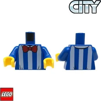 Stavebnice LEGO LEGO® Dílky na figurky LEGO Tělo potištěné / modré / Torso 973pb3536c01