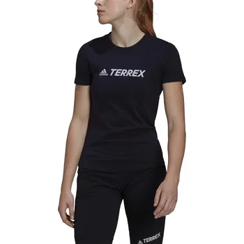 Dámské Tričko ADIDAS W LOGO TEE HE1758 – Černá XS