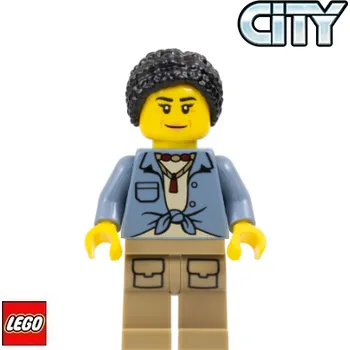 Stavebnice LEGO LEGO® Figurky LEGO Figurka Průzkumnice Džungle / Bioložka / CITY / 60426 cty1779