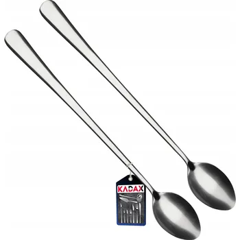 Příbor DLOUHÉ LŽIČKY NA LATTE A DRINKY, 2 KS